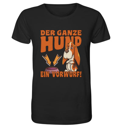 Jagdhund - Der ganze Hund ein Vorwurf - Organic Shirt Black / XS