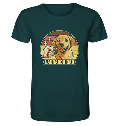 Labrador Dad - Organic Shirt Glazed Green / XS