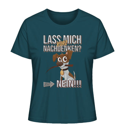 Lass mich kurz nachdenken - Jack Russel - Ladies Organic Shirt Stargazer / XS