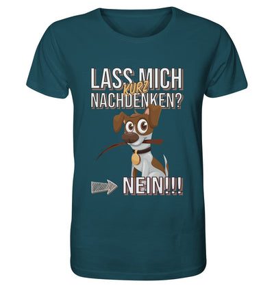 Lass mich kurz nachdenken - Jack Russel - Organic Shirt Stargazer / XS
