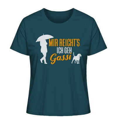 Mir reicht's ich geh Gassi - Hundespruch - Ladies Organic Shirt Stargazer / XS