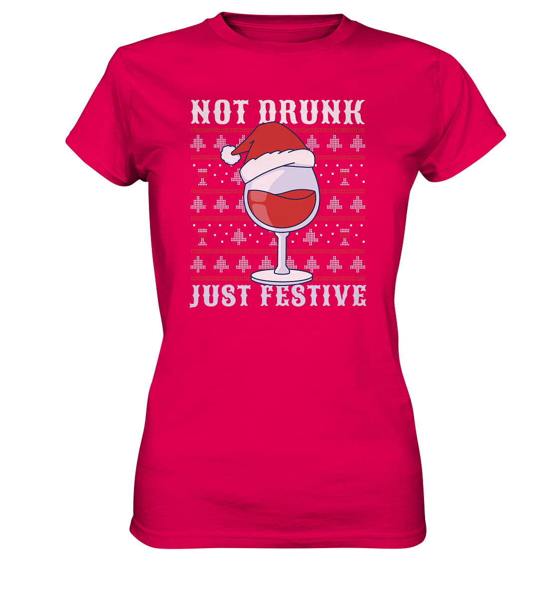 Not drunk, just festive - Weinliebhaber - Ladies Premium Shirt Sorbet / XS