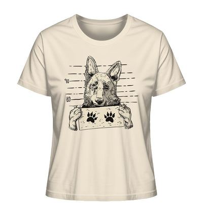 Schäferhund - Mugshot - Ladies Organic Shirt Natural Raw / XS