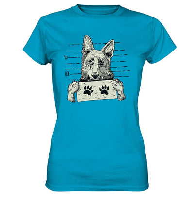 Schäferhund - Mugshot - Ladies Premium Shirt Atoll / XS
