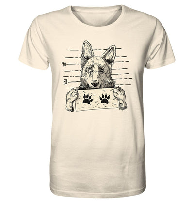 Schäferhund - Mugshot - Organic Shirt Natural Raw / XS
