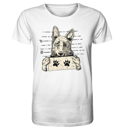 Schäferhund - Mugshot - Organic Shirt White / XS