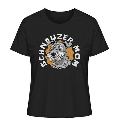 Schnauzer Mom - Ladies Organic Shirt Black / XS