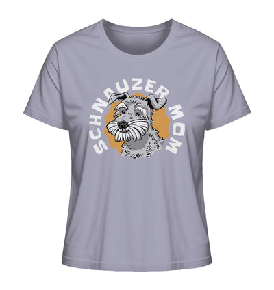 Schnauzer Mom - Ladies Organic Shirt Lavender / XS