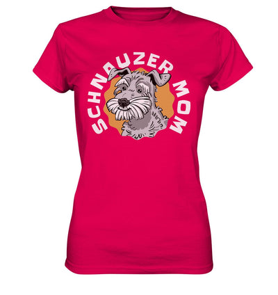 Schnauzer Mom - Ladies Premium Shirt Sorbet / XS