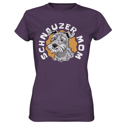 Schnauzer Mom - Ladies Premium Shirt Urban Purple / XS