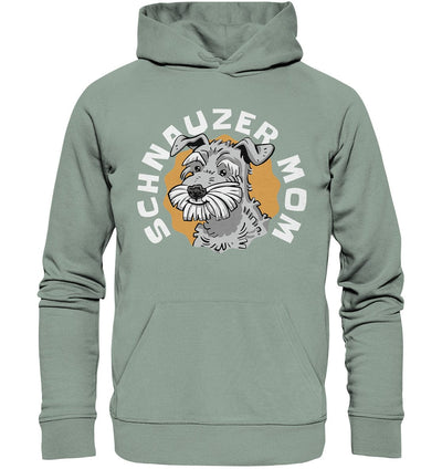Schnauzer Mom - Organic Hoodie Aloe / XS