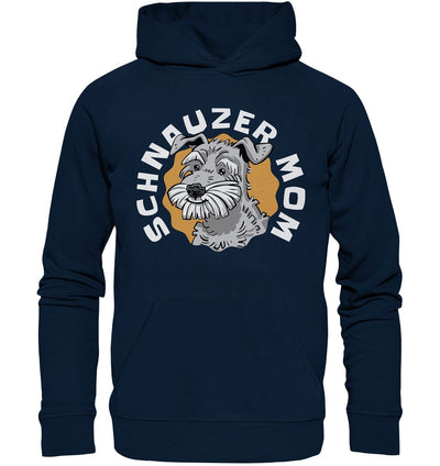 Schnauzer Mom - Organic Hoodie French Navy / XS