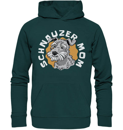 Schnauzer Mom - Organic Hoodie Glazed Green / XS