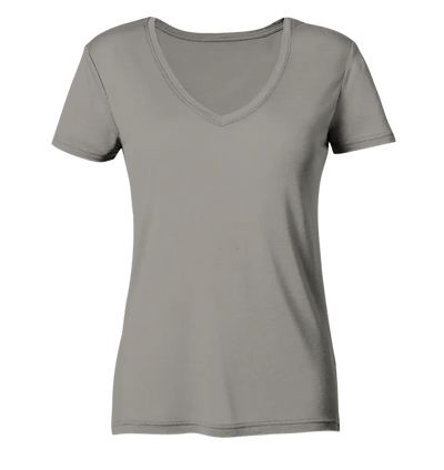 Team Gassi (Rückendruck) - personalisiert - Ladies V-Neck Shirt