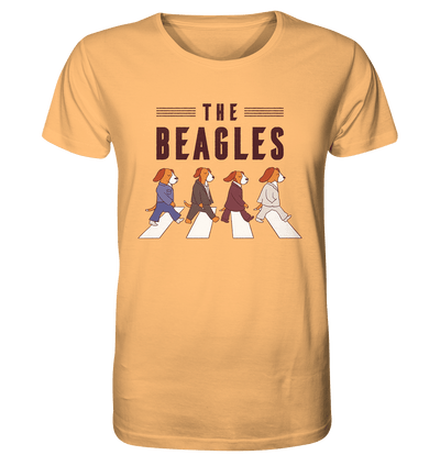 The Beagles - Coole Beagle-Hunde on the walk - Organic Shirt Nispero / XS