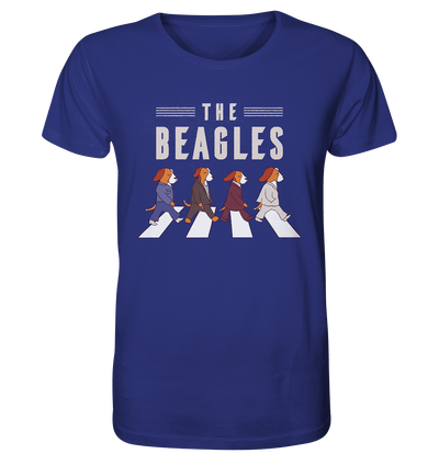 The Beagles - Coole Beagle-Hunde on the walk - Organic Shirt Worker Blue / XS