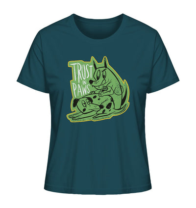 Trust in Paws - Tattooing Dogs - Ladies Organic Shirt Stargazer / XS