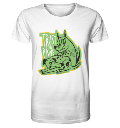 Trust in Paws - Tattooing Dogs - Organic Shirt White / XS
