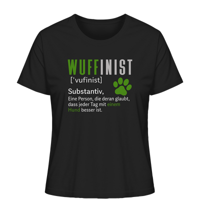 Wuffinist - Ladies Organic Shirt Black / XS