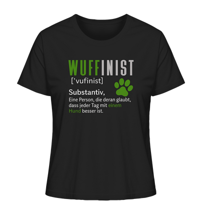 Wuffinist - Ladies Organic Shirt Black / XS