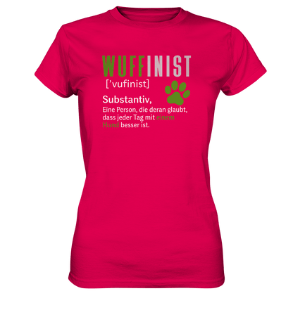 Wuffinist - Ladies Premium Shirt Sorbet / XS