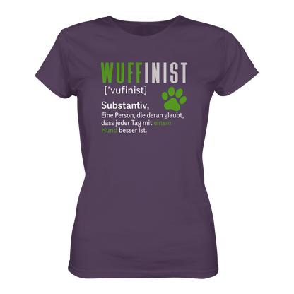 Wuffinist - Ladies Premium Shirt Urban Purple / XS
