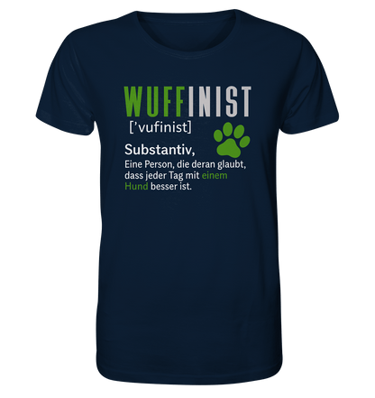 Wuffinist - Organic Shirt French Navy / XS